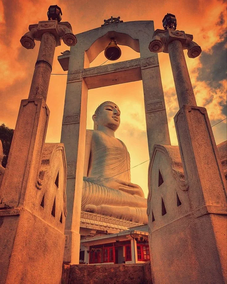 Bahirawakanda Vihara Buddha Statue Kandy SriLanka